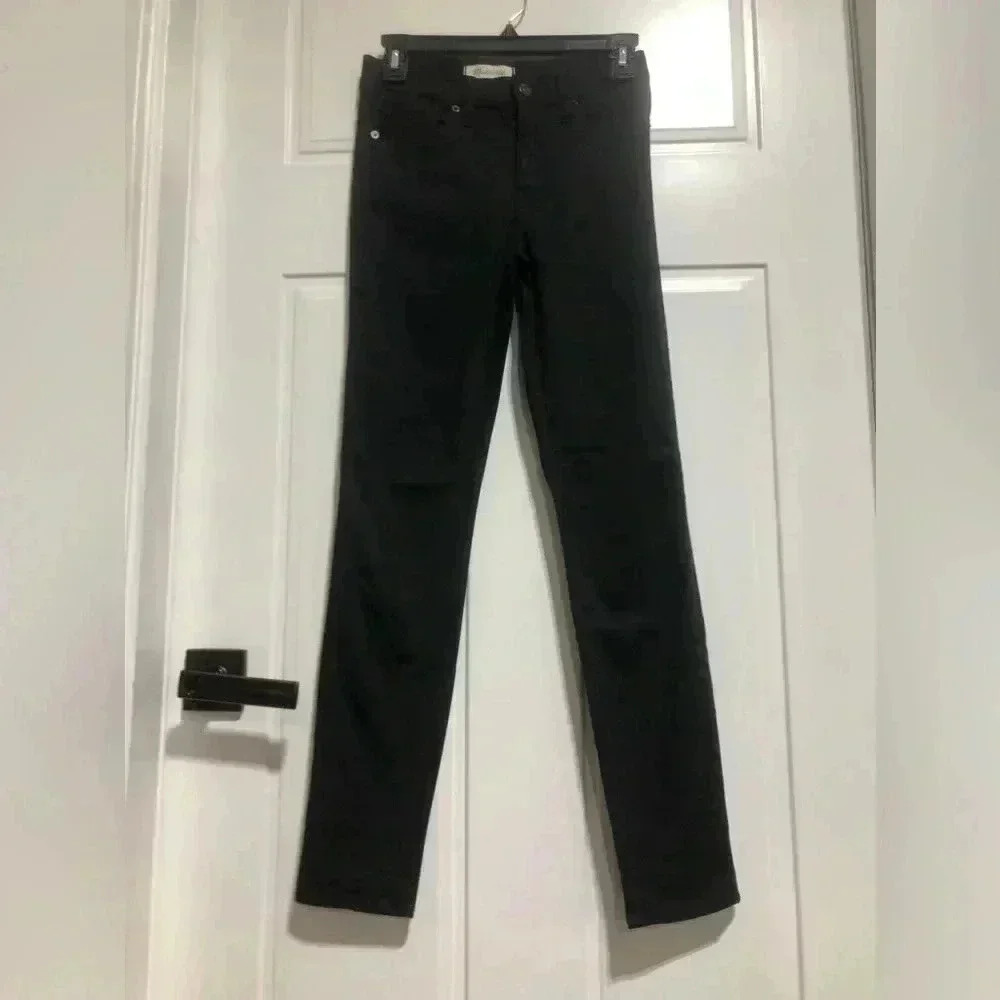 Madewell 9" High-Rise Skinny Skinny Jeans, 5 pocket, belt loop, stretchp